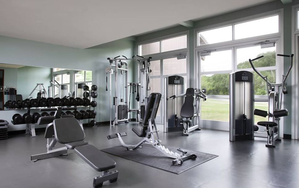Fitnessbereich Foto