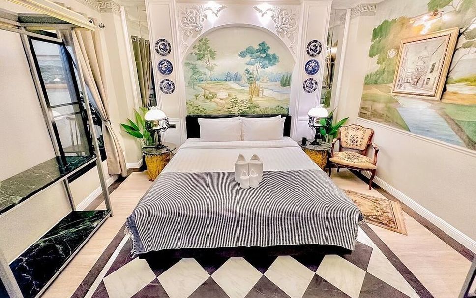 Schlafzimmer Foto