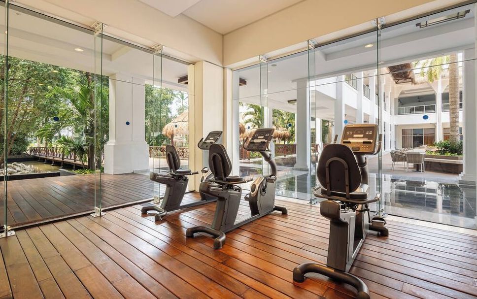 Fitnessbereich Foto