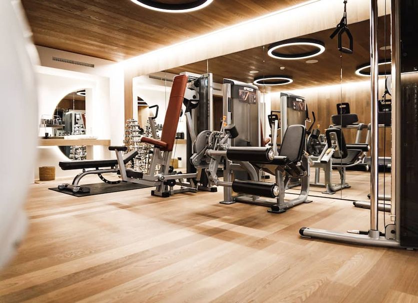 Fitnessbereich Foto