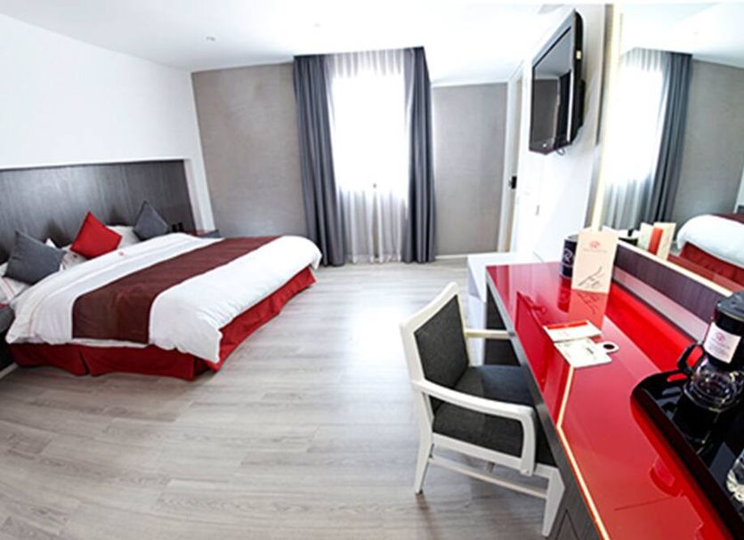 Schlafzimmer Foto