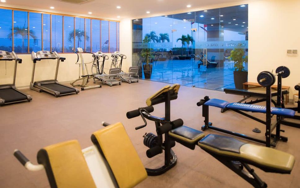 Fitnessbereich Foto