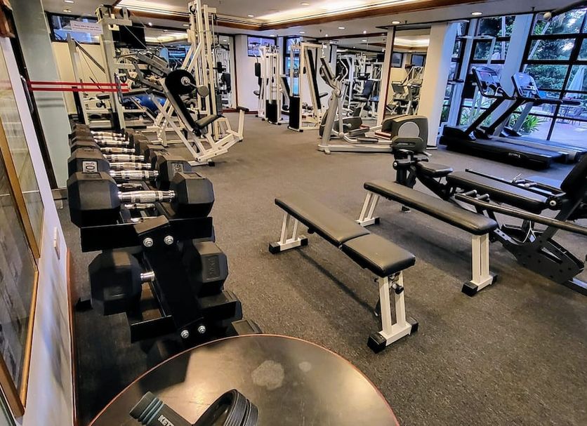 Fitnessbereich Foto