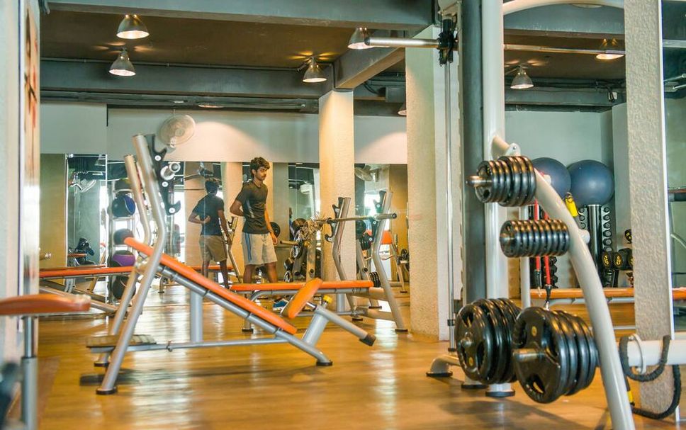 Fitnessbereich Foto