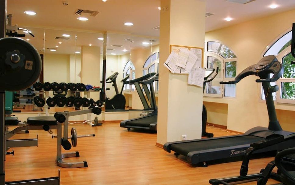 Fitnessbereich Foto