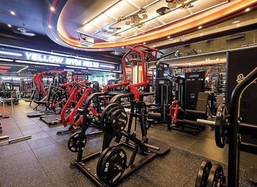 Fitnessbereich Foto