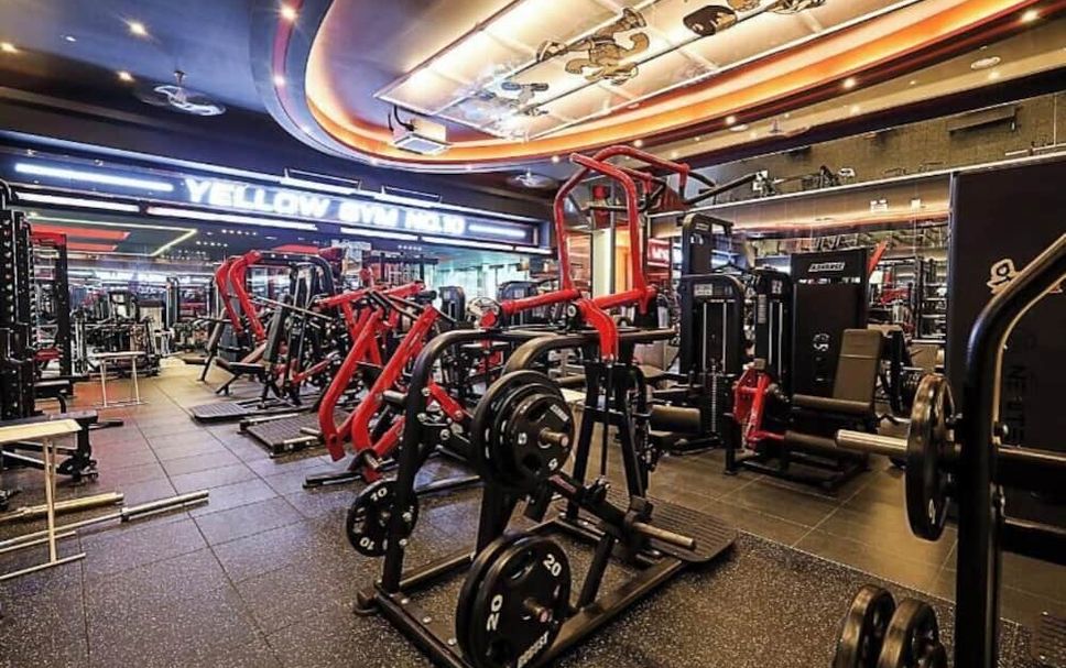 Fitnessbereich Foto