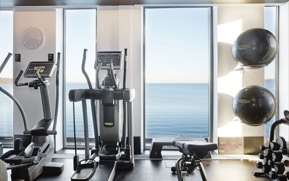 Fitnessbereich Foto