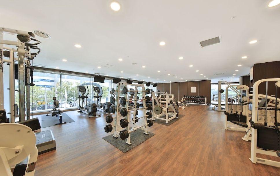 Fitnessbereich Foto