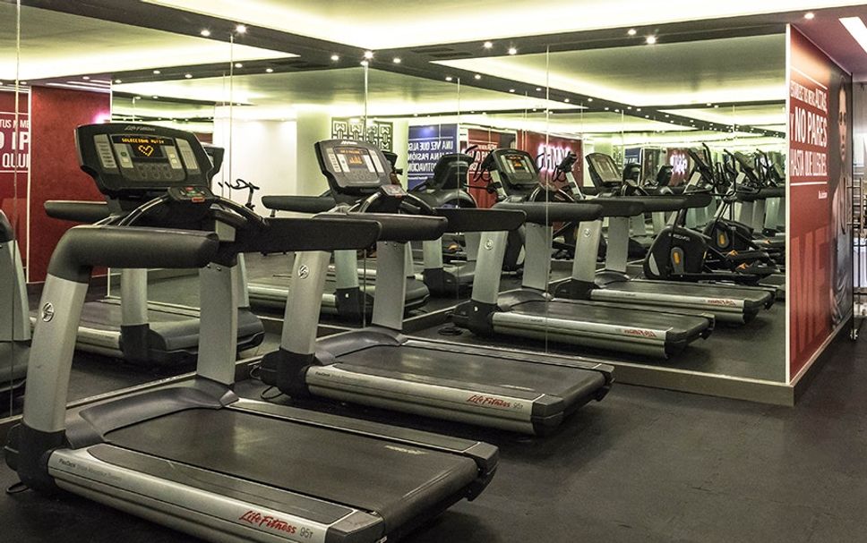 Fitnessbereich Foto