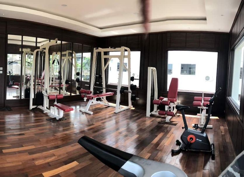 Fitnessbereich Foto