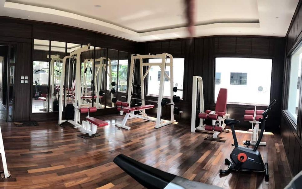 Fitnessbereich Foto