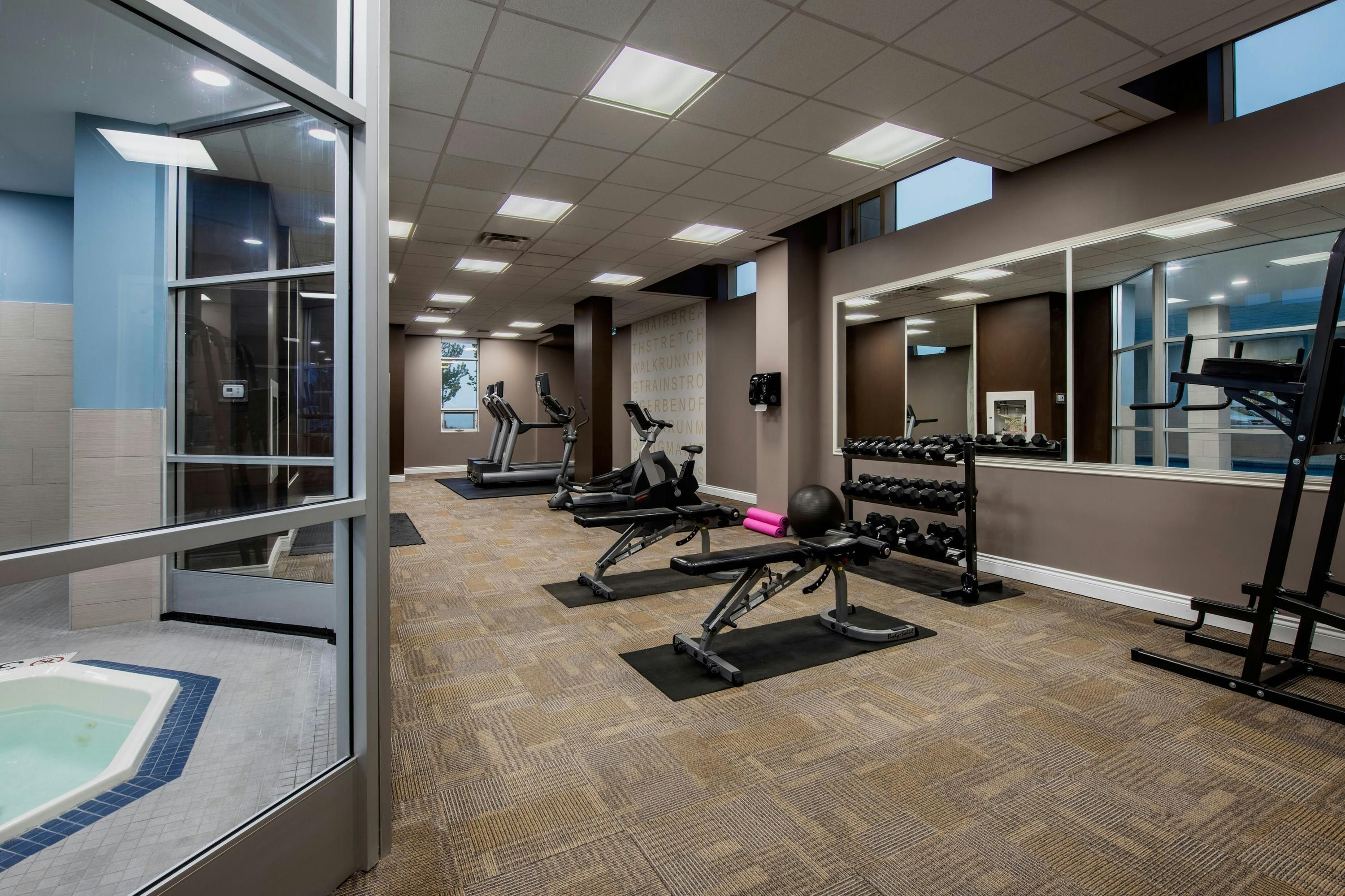 Fitnessbereich