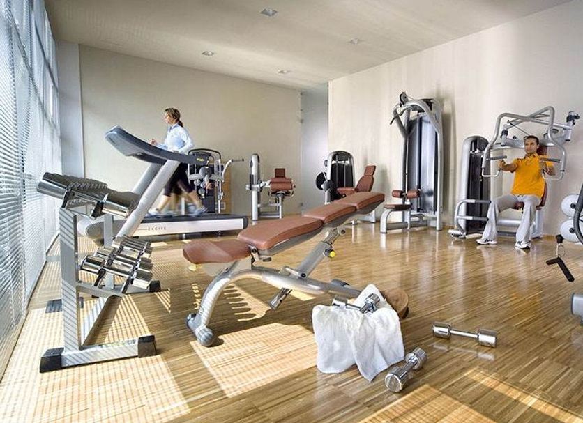 Fitnessbereich Foto