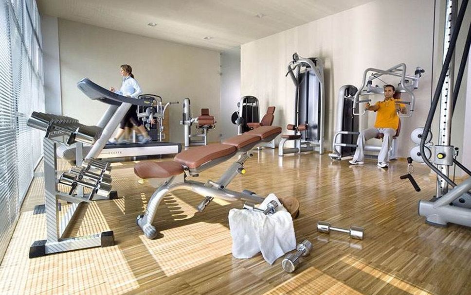 Fitnessbereich Foto