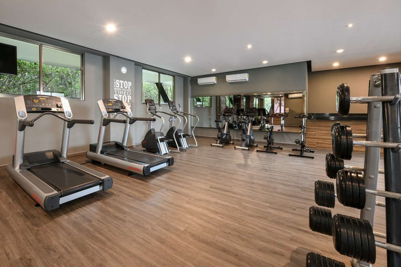 Fitnessbereich