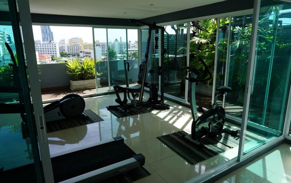 Fitnessbereich Foto