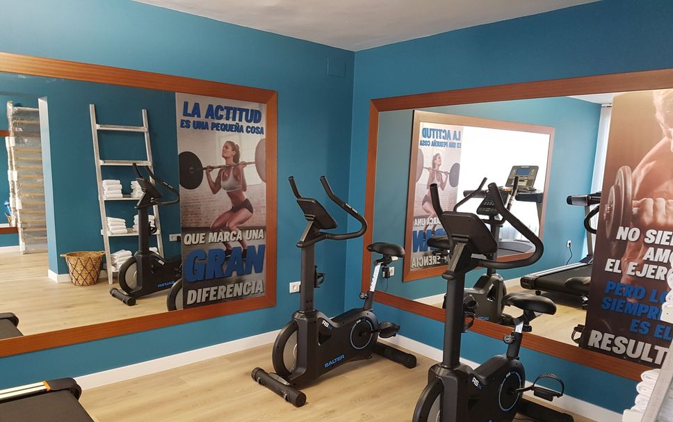 Fitnessbereich Foto