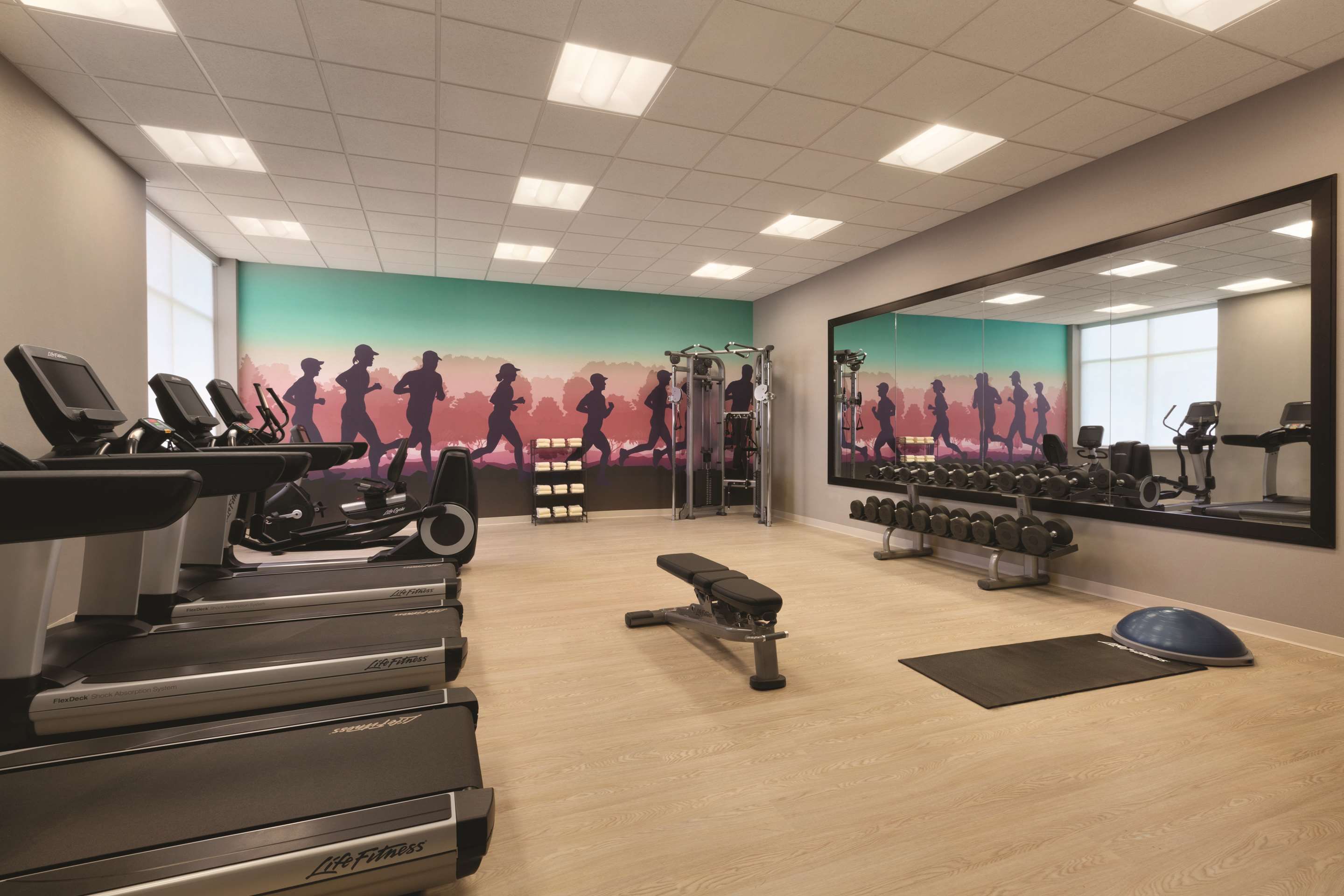 Fitnessbereich