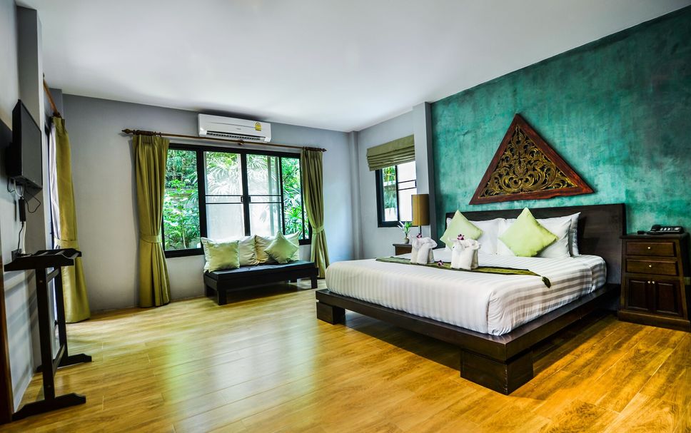 Schlafzimmer Foto
