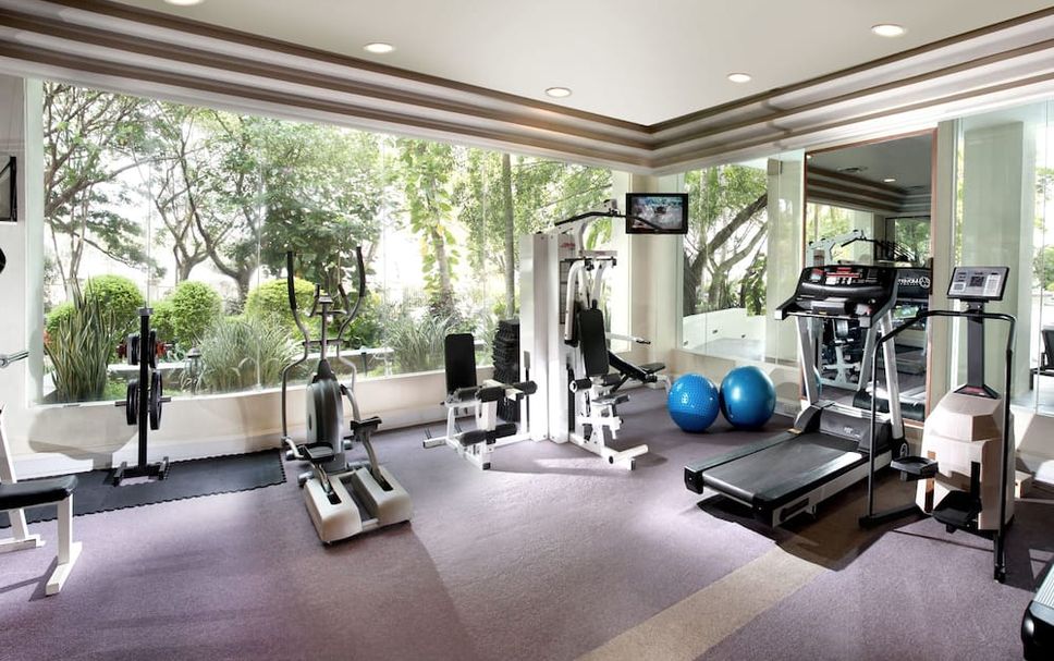Fitnessbereich Foto