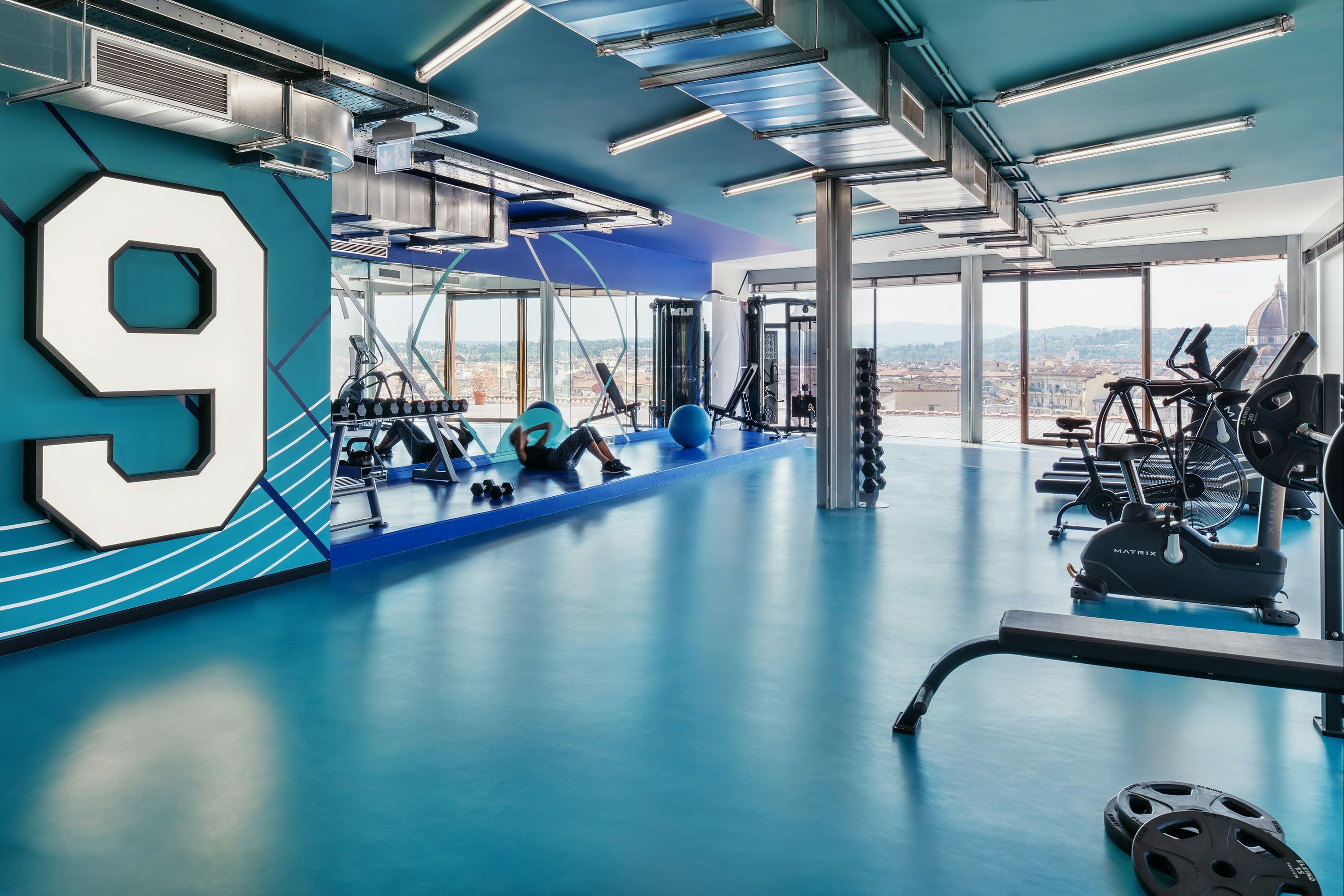 Fitnessbereich