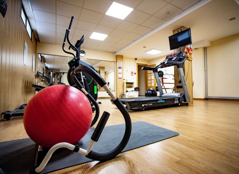 Fitnessbereich Foto