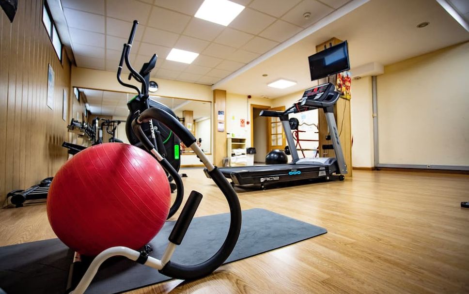 Fitnessbereich Foto