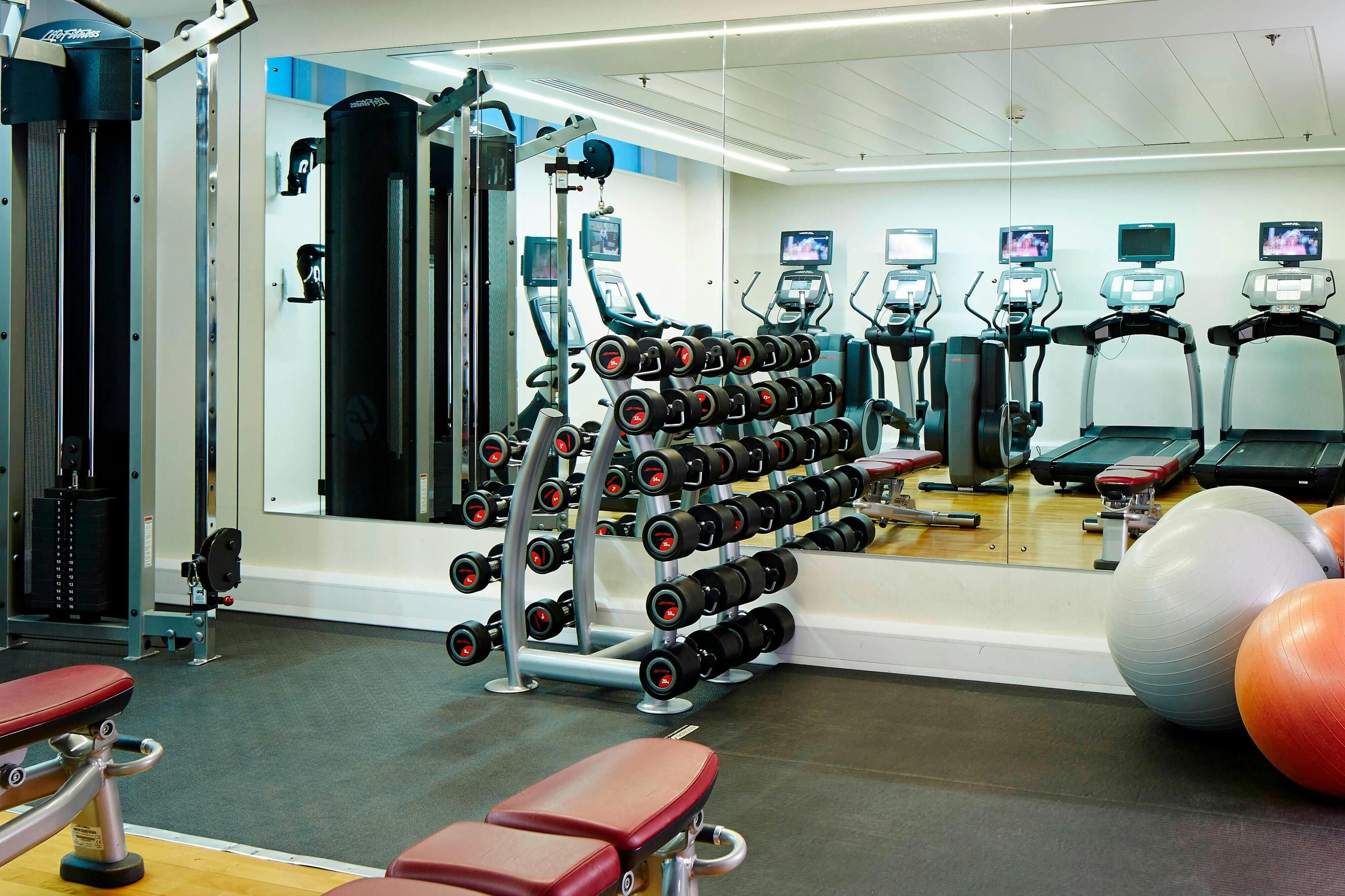 Fitnessbereich