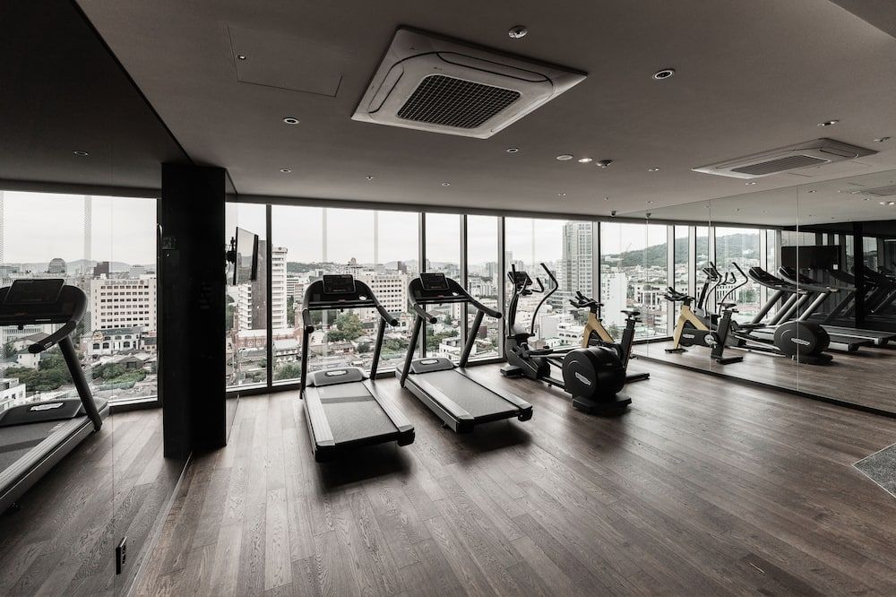 Fitnessbereich Foto
