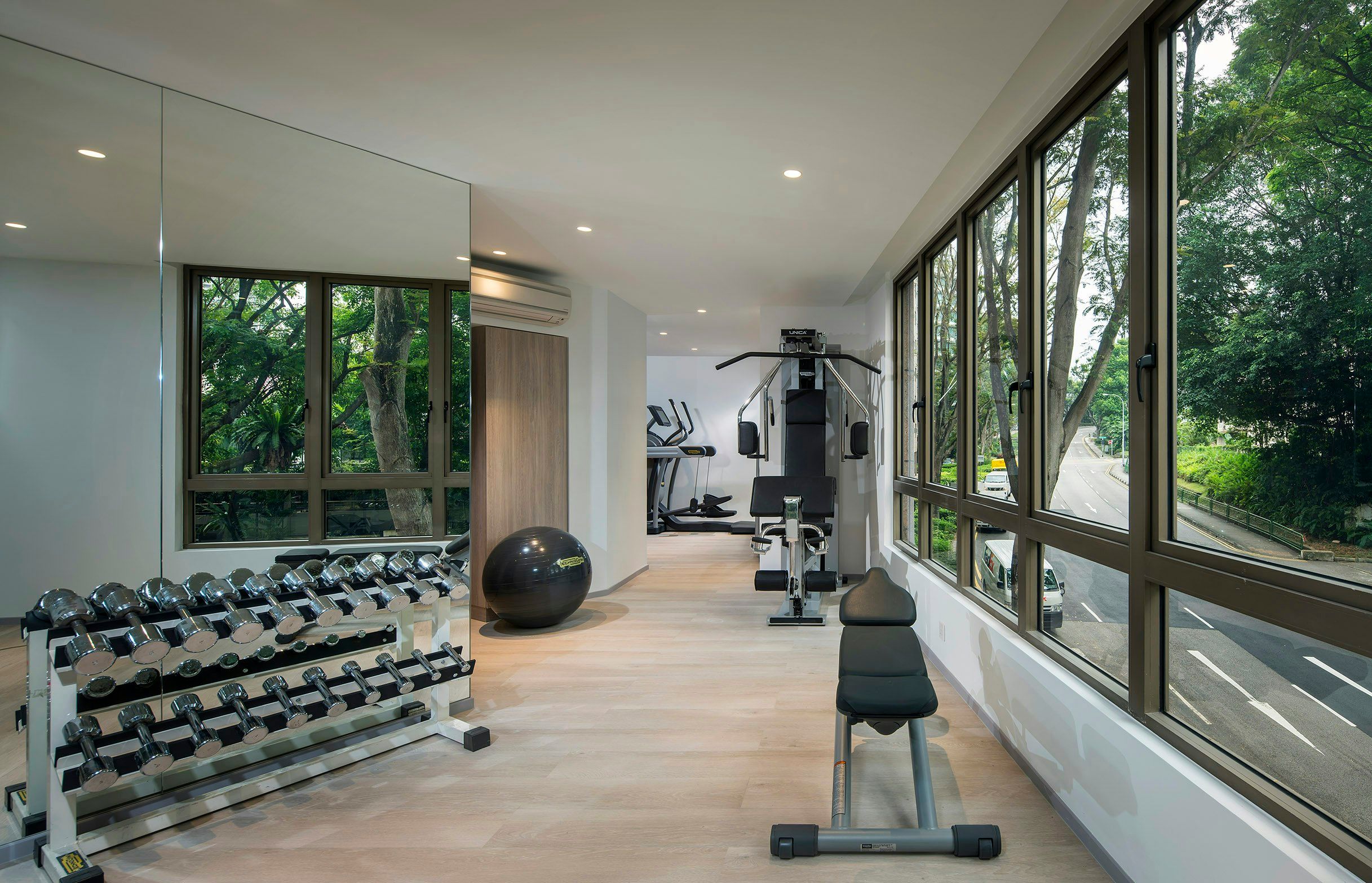 Fitnessbereich