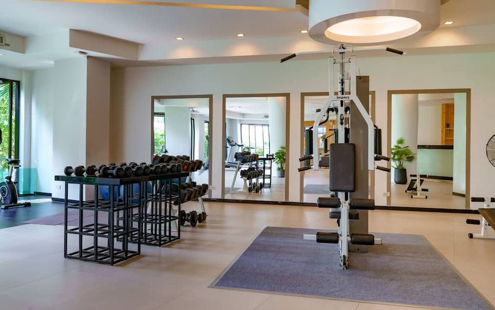 Fitnessbereich Foto
