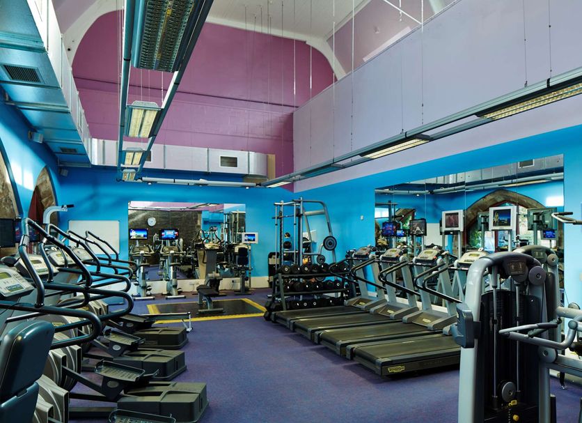 Fitnessbereich Foto