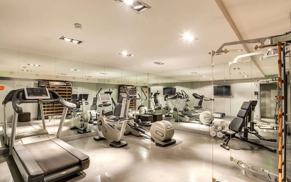 Fitnessbereich Foto