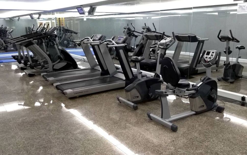 Fitnessbereich Foto