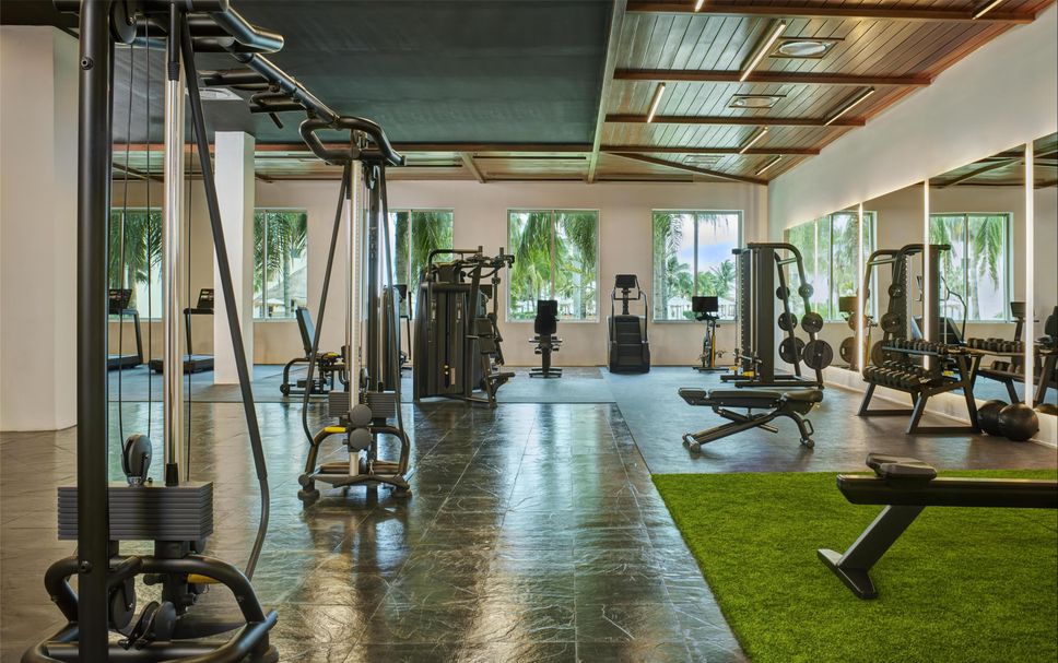 Fitnessbereich Foto