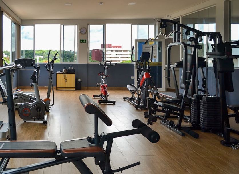 Fitnessbereich Foto
