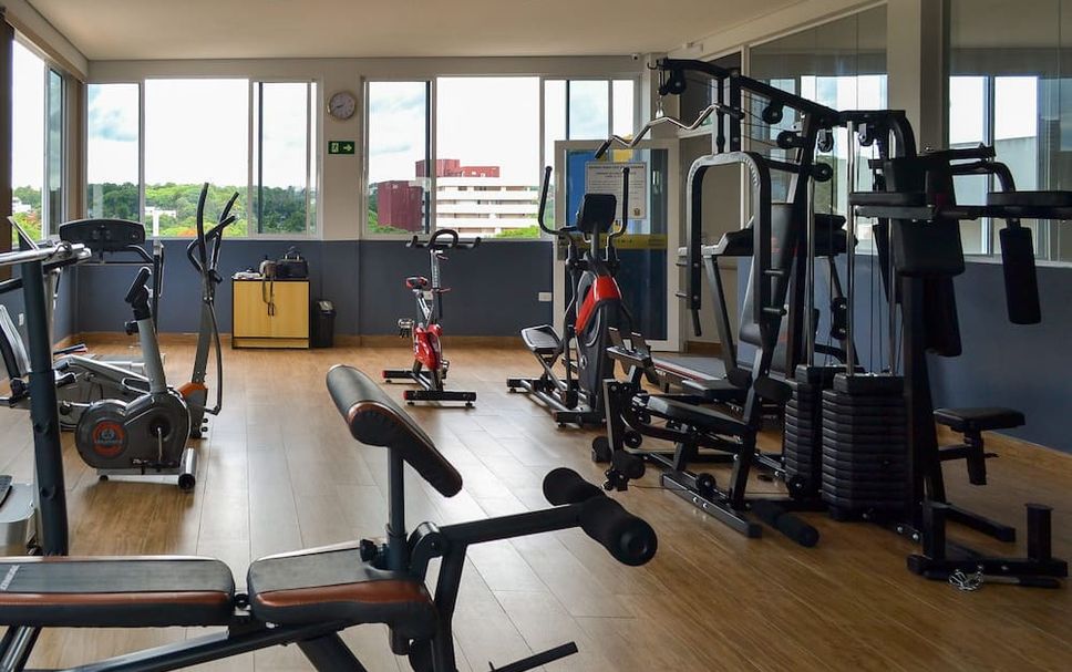 Fitnessbereich Foto