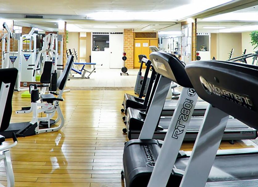 Fitnessbereich Foto