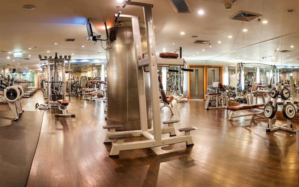 Fitnessbereich Foto