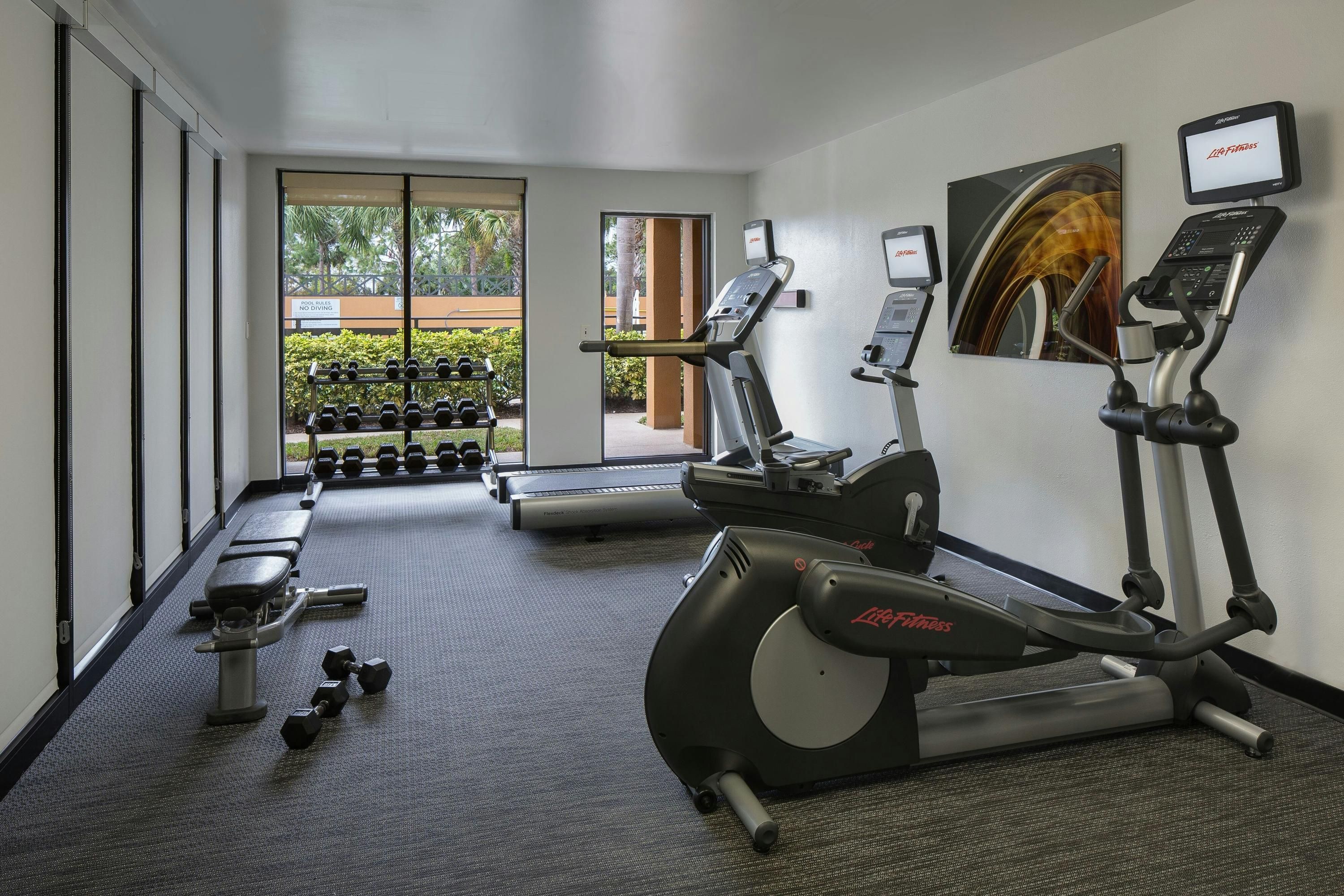 Fitnessbereich