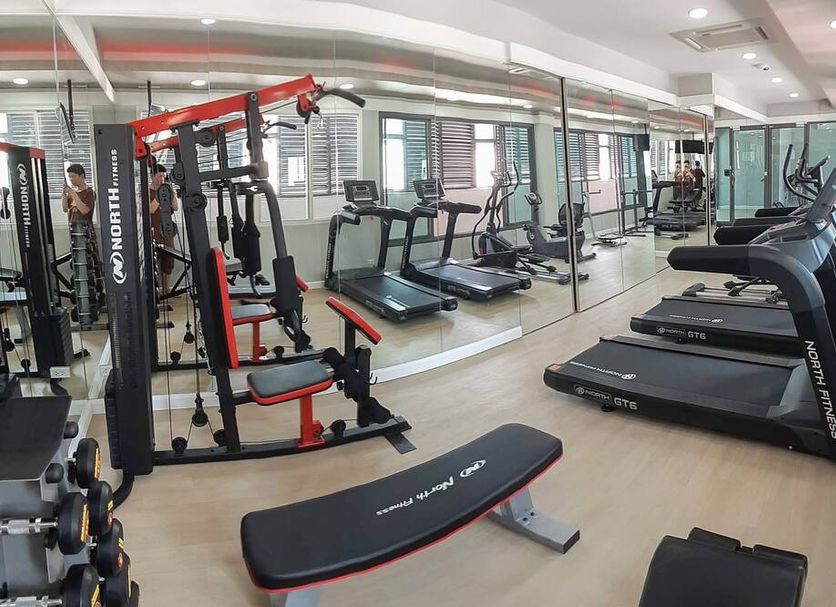 Fitnessbereich Foto