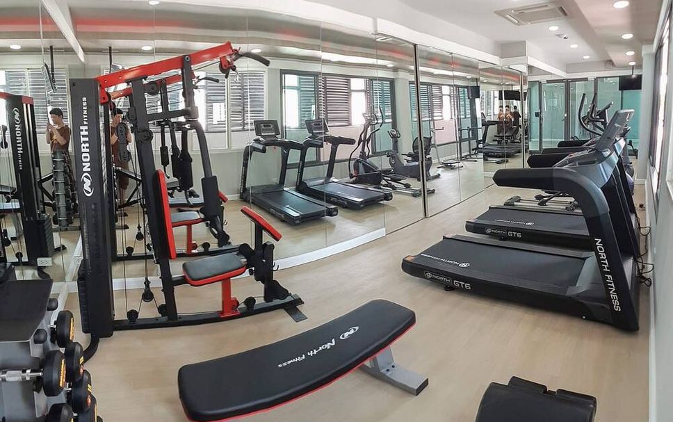 Fitnessbereich Foto