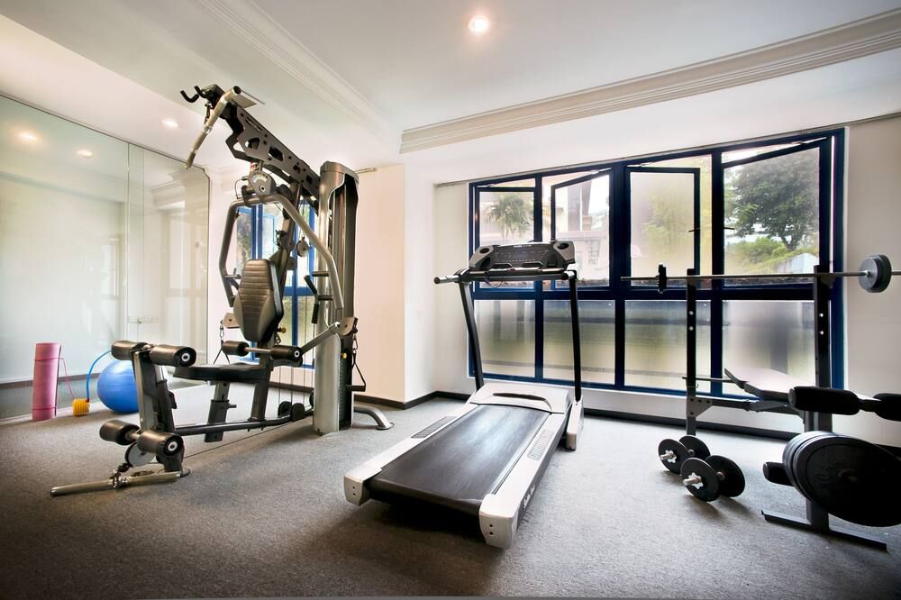 Fitnessbereich Foto