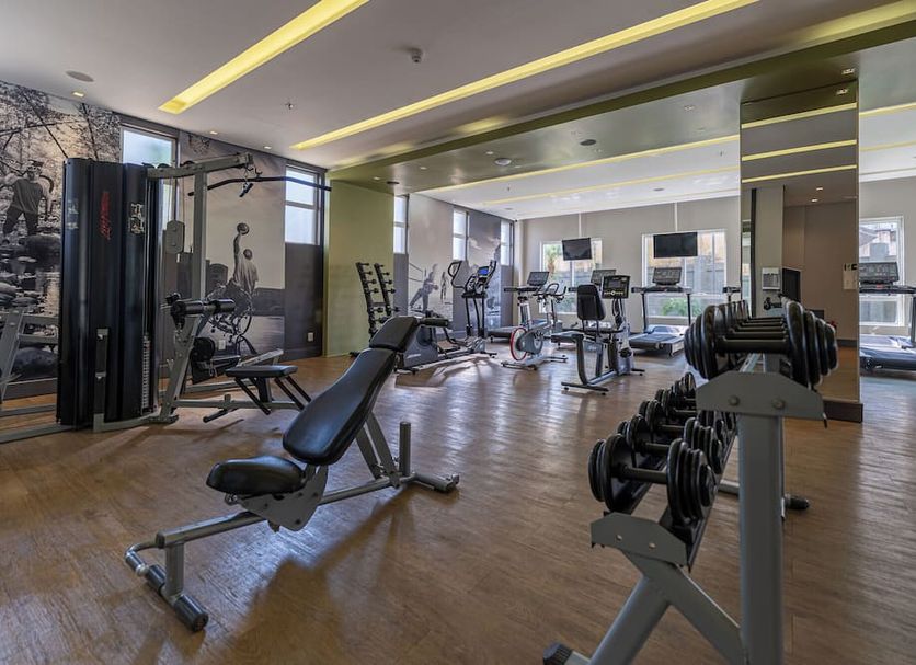 Fitnessbereich Foto