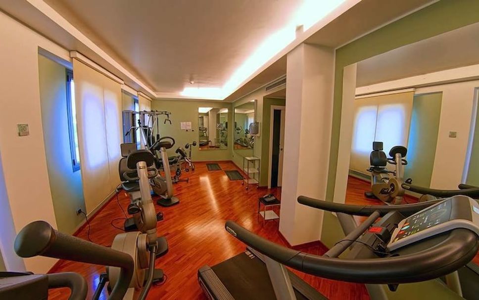 Fitnessbereich Foto