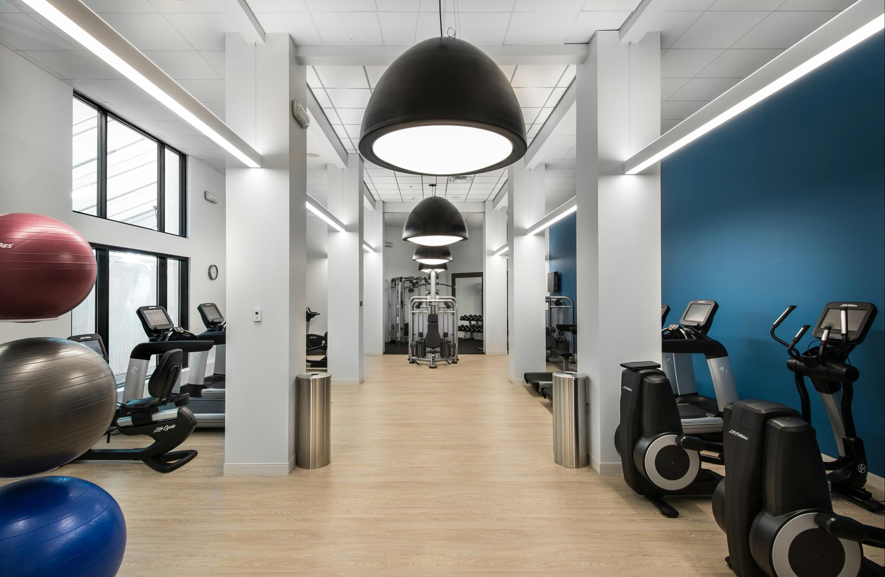 Fitnessbereich