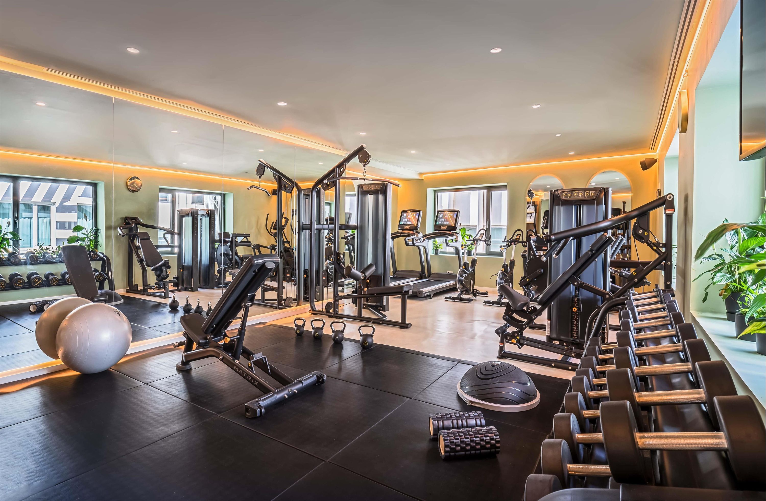 Fitnessbereich