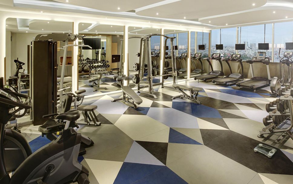 Fitnessbereich Foto