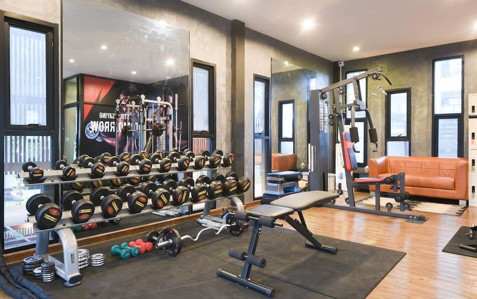 Fitnessbereich Foto